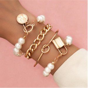 Jewelry-Bohemian 4pcs Bracelets & Bangles